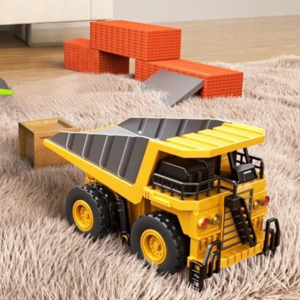 2.4G Hz Remote Control Forklift 1:64 Scale Engineering Truck RC Excavator Festival Gifts