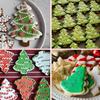 3pcs Christmas Stainless Steel Christmas Pastry Tree Mold for DIY Cake Chocolate Mold Kitchen Baking Tools Baking Pastry Dessert