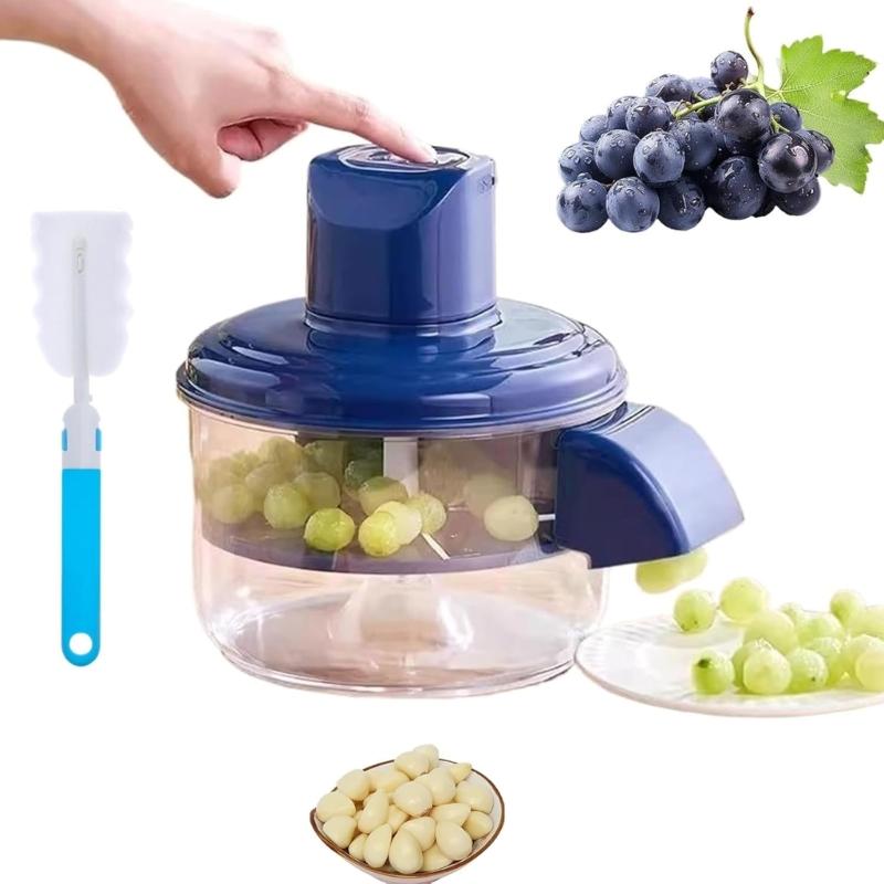 USB Rechargeable Automatic Fruit Vegetable Peeling Tool For Grape Cherries Tomatoes Easy Operation Kitchen Essential