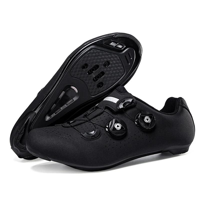 Men MTB Self-Locking Speed Racing Bike Shoes Bicycle Sneakers Spd Cycling Shoes Cleats Women Mountain Road Cycling Footwear