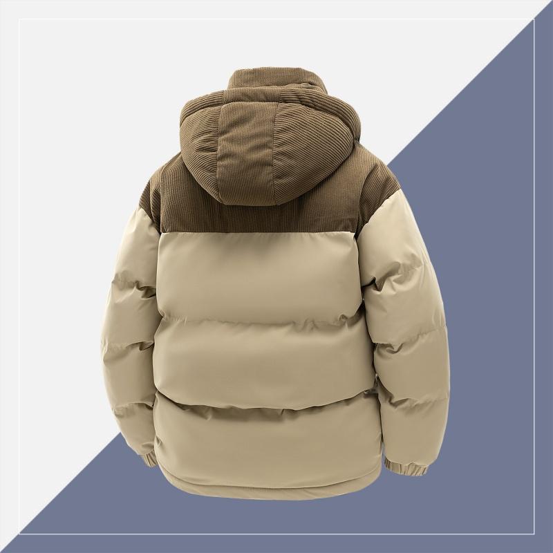 Abbigliamento Invernale Caldo per Coppie Uomo, Giacca in Cotone Larga e Casual, Vestiti Invernali Versatili, Giacca Pane e Cotone