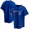 2026 Toronto Blue Jays 27 Baseball Jersey Loose Fit Button-Up Short Sleeve V-Neck Cotton Shirt Men