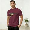 Vintage TShirt Summer Foos FFighters Gun Art Trendy Cool TShirts Cotton Tshirt for Unisex Awesome Cheap Short Sleeve Tops