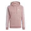 Men’s Hoodie Adidas Essentials 3 Bandas Light Pink
