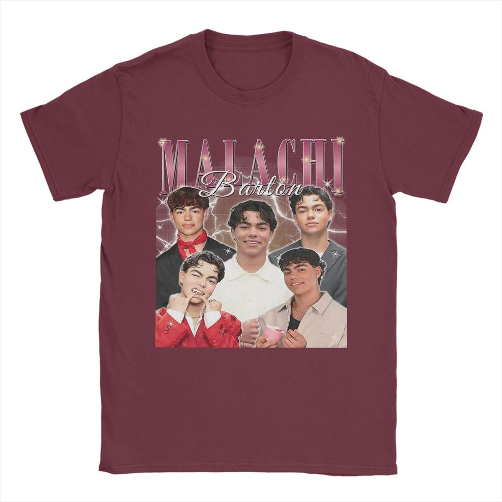 Hipster Malachi Barton T-Shirt Herren Rundhals Reine Baumwolle T-Shirts Kurzarm T-Shirt Geschenkidee Oberteile