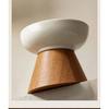 Elevated Neck Support Ceramic Cat Bowl Large Caliber Food Bowl for Cats Dogs Water Containers