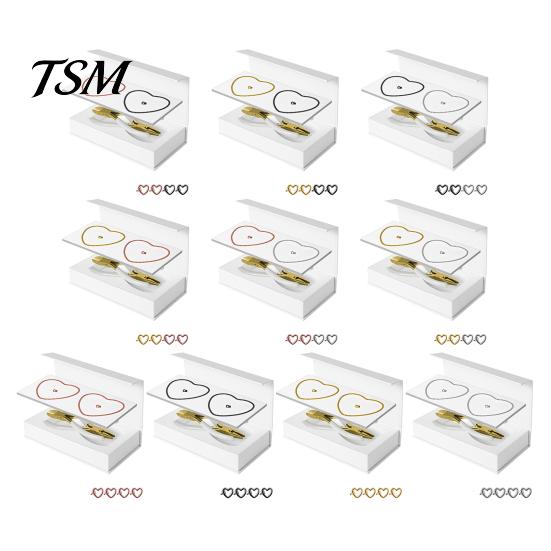 Kompakte Partner-Handgelenkkette 1 Set Permanentes Armband-Kit Enthält 2 Armbänder 4 Herz-Knöpfe Zange Schmuck Für Immer Herstellungs-Werkzeuge DIY Bastelprojekt
