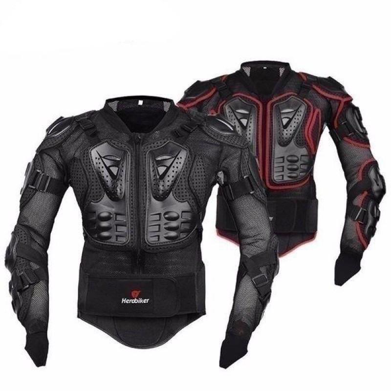 Motorcycle Chest Back Protector Breathable Mesh Armor Motocross Body Guard Riding Safety Jacket Men