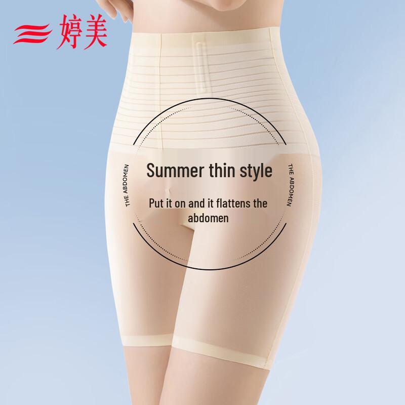 

Женское корректирующее белье Tingmei с высокой талией и контролем живота L