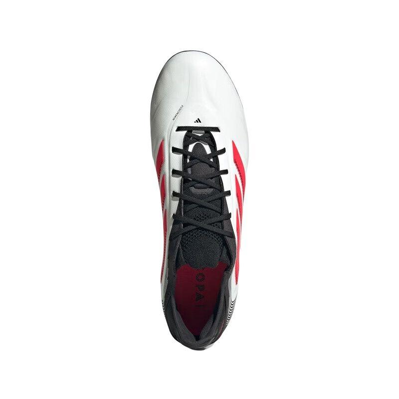adidas Copa Pure 3 AG Artificial Ground Synthetic Leather Cushioning, Wear Resistant Soccer Shoes Unisex White Black IE1178