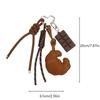 Faux Leather Mini Backpack Hanging Handbag Pendant Bag Pendant Bags Accessories