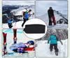 Cross-Border Adjustable Ski Bindings with EVA Pad and Magic Tape Nylon Straps