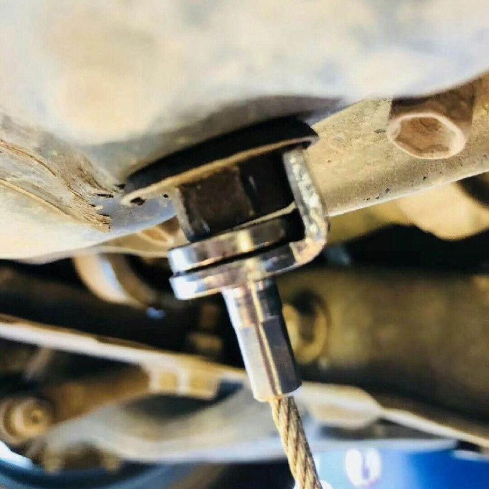 Lengthened Auto Repair Tools Anti-scalding Sump Removal Tool Gearbox Oil Drain Screw Removal Tool