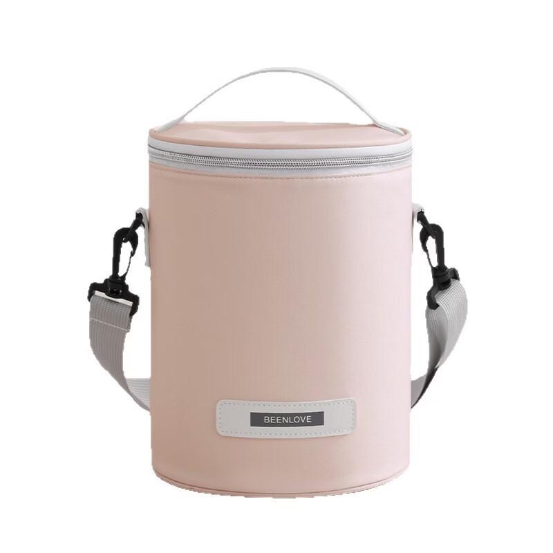 UOSUUOSU Insulated Round Lunch Bag