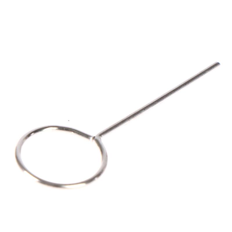 20 Stück/Los Universeller SIM-Kartenfach-Auswerfer Auswerfstift Schlüssel Entfernungswerkzeug für Telefon