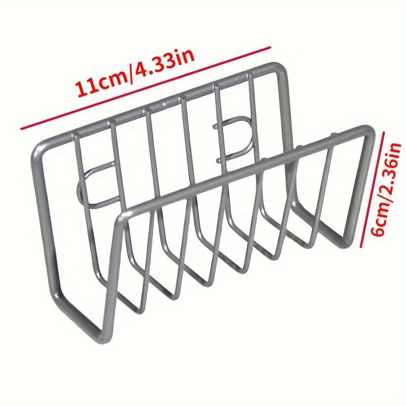 Adjustable sponge and drainage storage rack with suction cups, Space saving kitchen sponge storage rack kitchen sink sponge rack