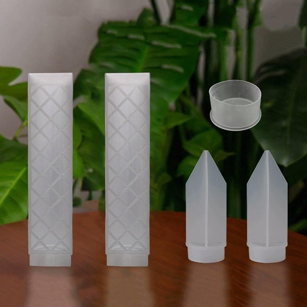 Palo de Trepa para Plantas en Forma de D Caudal Ajustable Poste Columna de Musgo Flores en Maceta