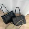 Genuine Leather Tote Bag Women Large Capacity Shoulder Top Grain Cowhide Daily Use Urban Style