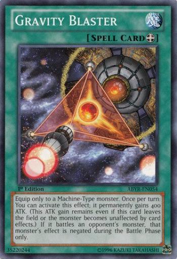 

Английское издание Gravity Cannon Abyss Rising Unlimited Edition Yu-Gi-Oh! (АБИР-EN054) - - -...