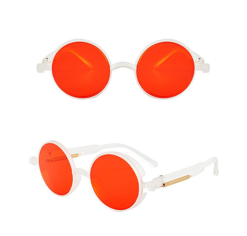 Round Sunglasses Steampunk Men Women Fashion Glasses Brand Designer Retro Vintage Sunglasses UV400