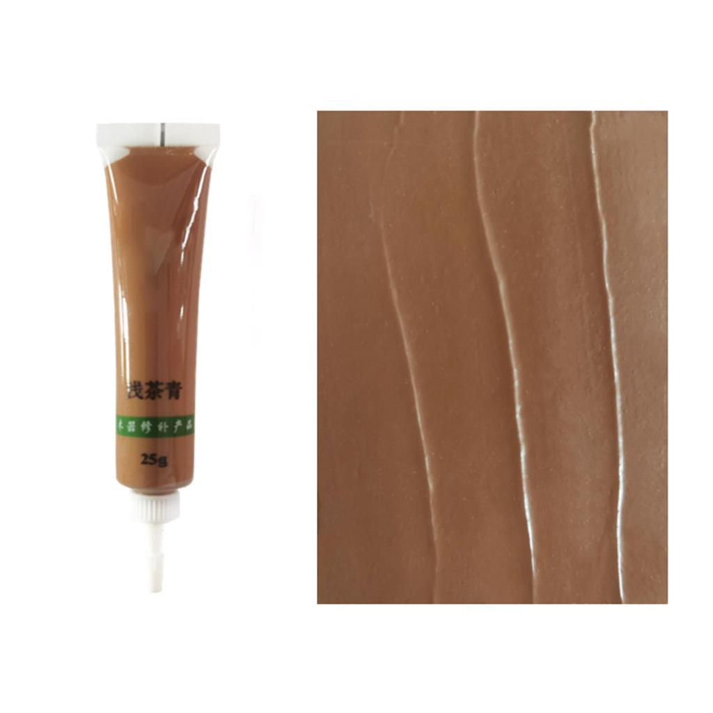25g Wood Furniture Repair Fillers,Repairing Paste For Furniture,Hardwood Floor Repairing Kit,Floor Discoloration Repairing Paste