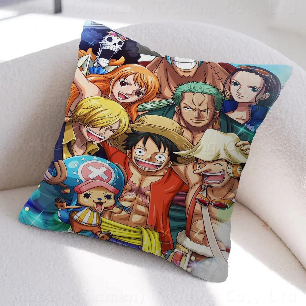 Cartoon Throw Pillow Covers Living Room Decoration Printed Sofa Cushion Cover Polyester Soft Pillowcase