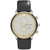 Historical Collection Gianni XLarge Beige Grey Leather Men's Quartz AR0386