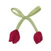6PCS Korean Style Flower Bud Tulip Hair Rope Children Clothing Hair Clips and Hairbands Children Clothing Bags Accessories