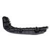 Front Bumper Retainer ABS Stylish Black Design Front Bumper Mount Support Bracket Replacement Left: 5211535153 TO1043126