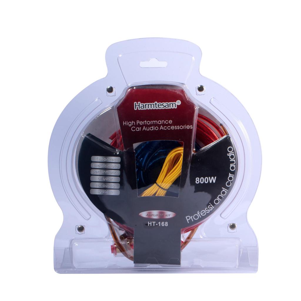 Car Audio Amplifier Subwoofer Wiring Kit HTS-168 with Fuse