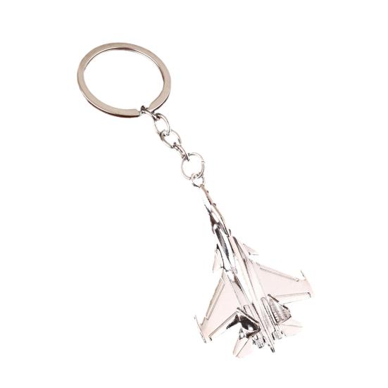 

Airplane-Shaped Keychain for Women Men, Funny Pendant Charms Keychains Accessories Gifts for Car Key Ring, Backpacks, Hand Bag білий