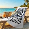 Warner Bros. Movies Customize Text Beach Towel Super Soft & Absorbent Perfect for Traveling Yoga Camping and Swimming