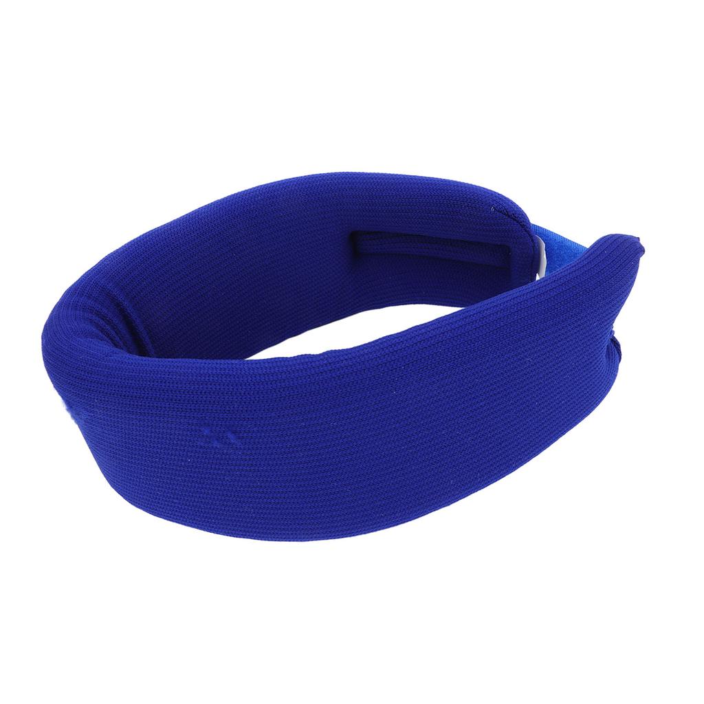 Foam Neck Brace Adjustable Neck Cervical Support Brace for Neck Pain Pressure Soft Cervical Collar for Home Dark Blue S