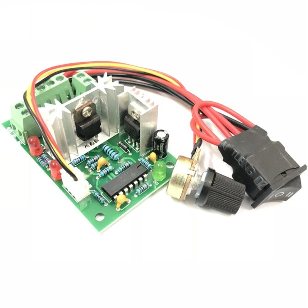 5V-30V DC Input PWM Motor Controller Reversing Switch Variable Speed Controller For RV
