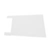 2pcs Couch Spacer, Transparent Acrylic Furniture Stopper for Sofa Bed Cabinet   with Wall   and   Hazard Prevention 4.7x6.5in 8.