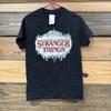 Stranger Things Netflix T-Shirt Size S Black Graphic Demogorgon Flames Tee NWT’s