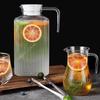 Homeglen 1600ml PC Acrylic Cold Water & Tea Jug with Filter
