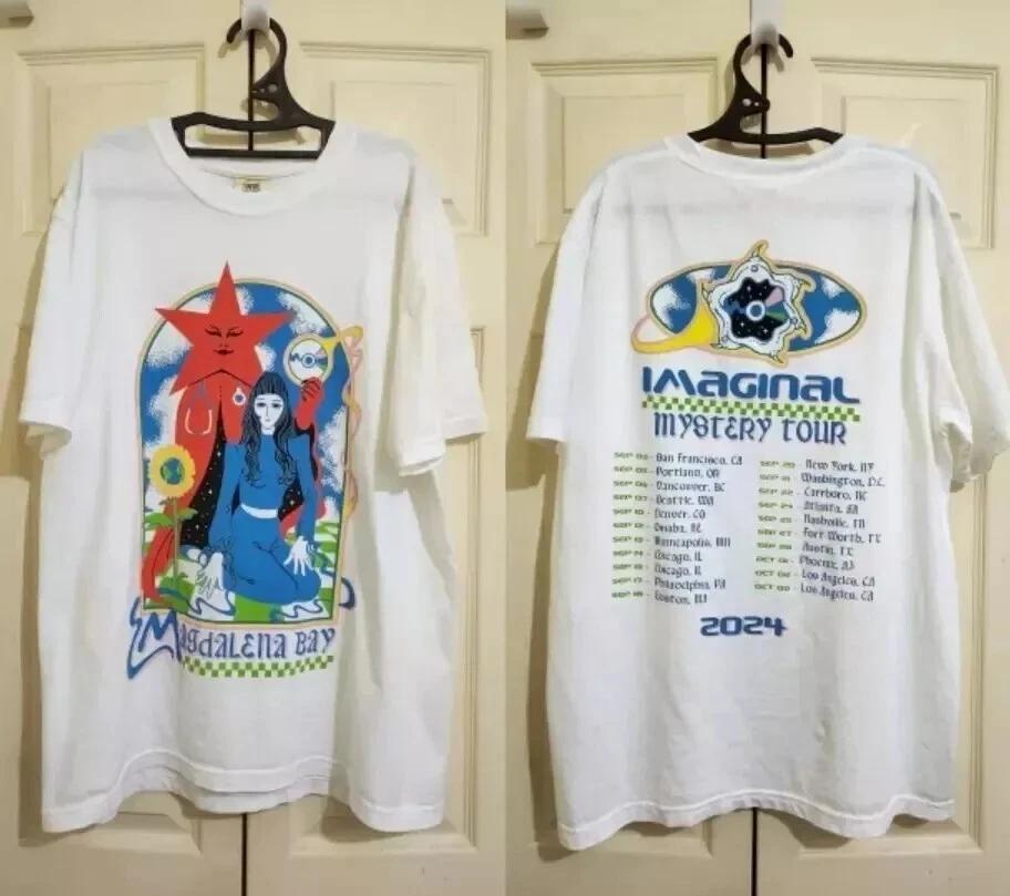 

Magdalena Bay 2024 Heavy Cotton Unisex T-shirt - White OM215 S