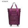 Rolling Travel Bag with Folding Handle