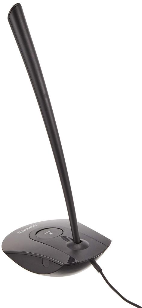Buffalo Microphone with BSHSMPM105BK Mute, Black,