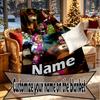 Custom Name Personalized Masha and The Bear Print Blankets, Home Decor, Bedroom, Sofa, Camping, Couch, Gifts for Birthday Christmas