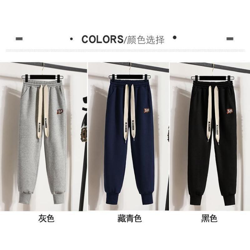 Plus-size Casual High-waisted Harlan Sweatpants for Women