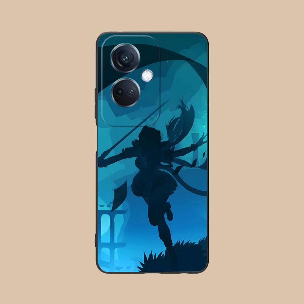 Game GI Lynette Matte TPU Mobile Phone Case for OPPO Find X9 X8 X7 X6 X5 X3 X2 Plus s Pro Ultra Lite Colorful Printing Cover