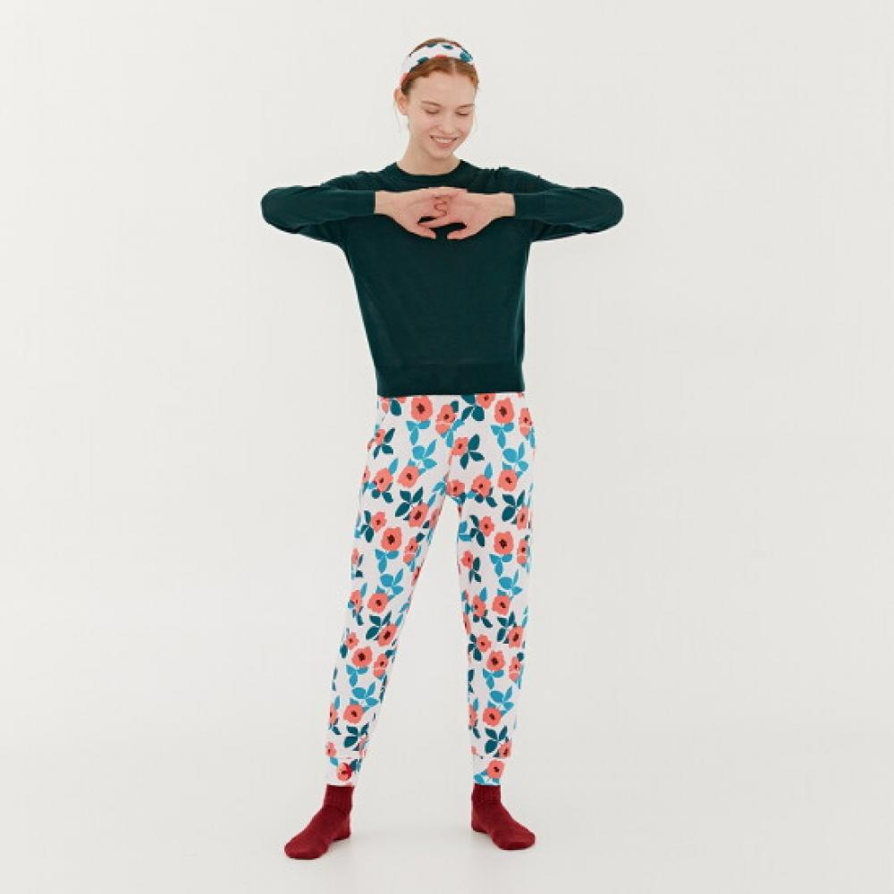L Affair Soothing Warm Anywhere Jogger Pants coraL fLower Lwjjapt0138 Cf