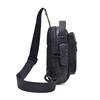Pánská voděodolná náprsní taška s kombinačním zámkem, multifunkční taška přes rameno s velkou kapacitou, sportovní crossbody taška