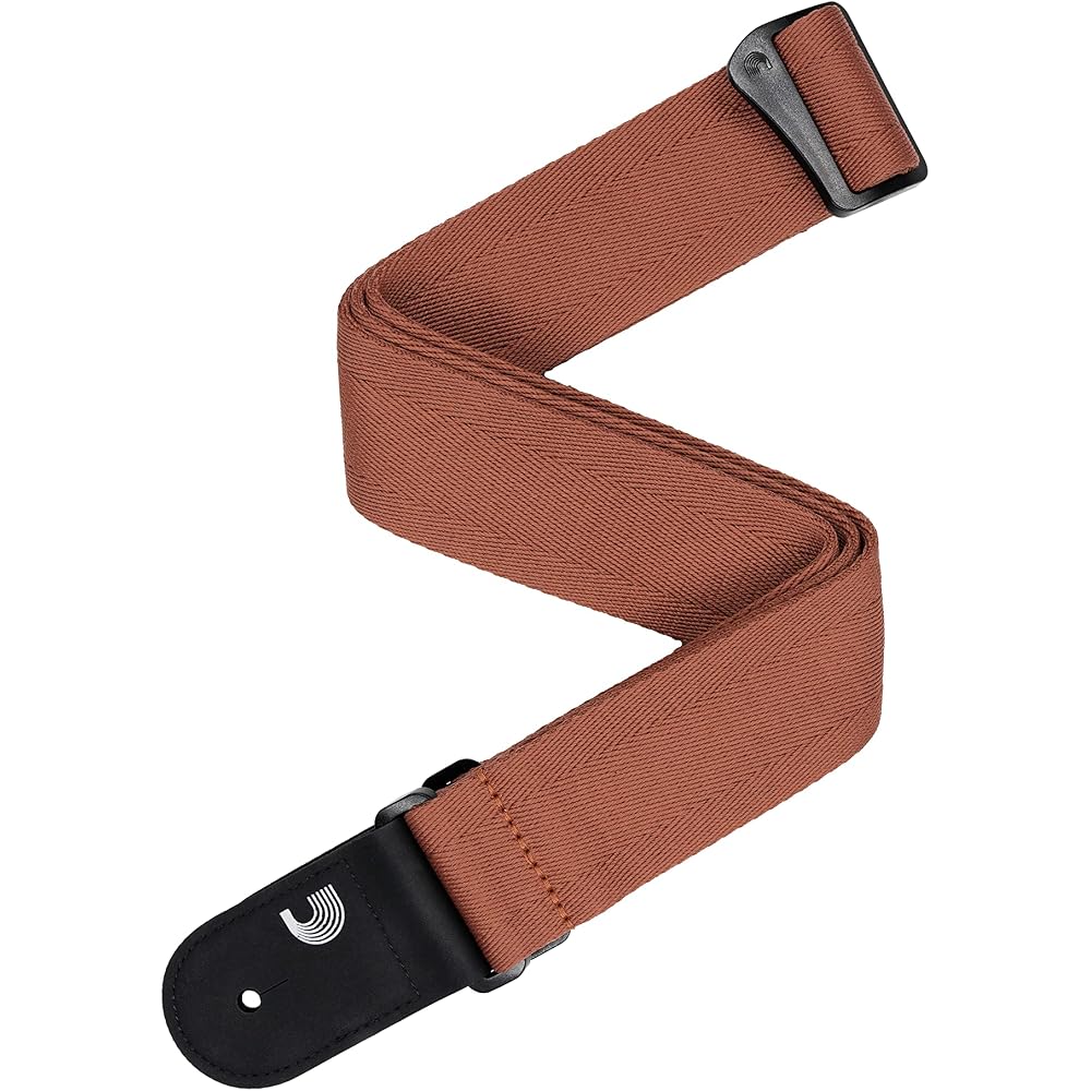 D'Addario Daddario Guitar Straps Eco Comfort Guitar Straps Basic 50RB01 Red [Domestic Genuine]
