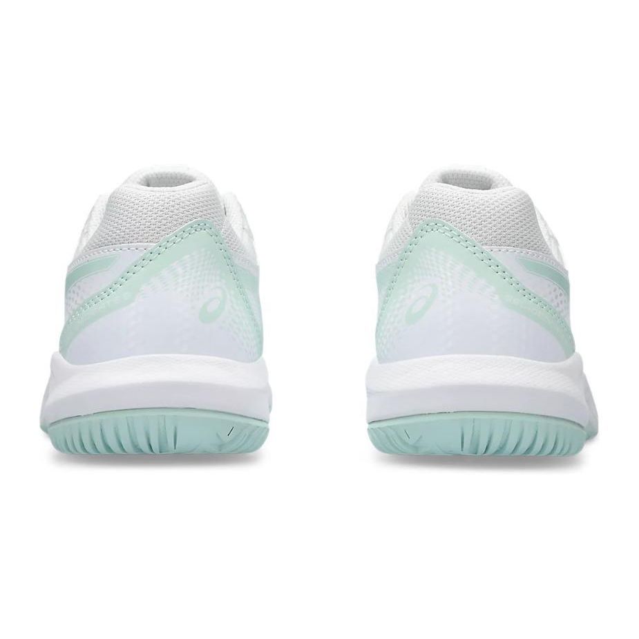 Asics Gel Dedicate 8 GS Bílé Světle Modré Dětské Tenisky 1044A077-102