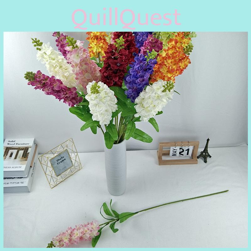 Violet Silk Luxury Floral Arrangement For Wedding Home Decoration Styling