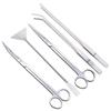 Aquarium Cleaning Tools Set Wave Scissors Tweezers Aquatic Plant Grass Trimming Stainless Fish Tank Tools Aquarium Accessories