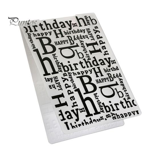 

Папка для тиснения DIY-скрапбукинг поздравительные открытки с днем рождения шаблон инструмента